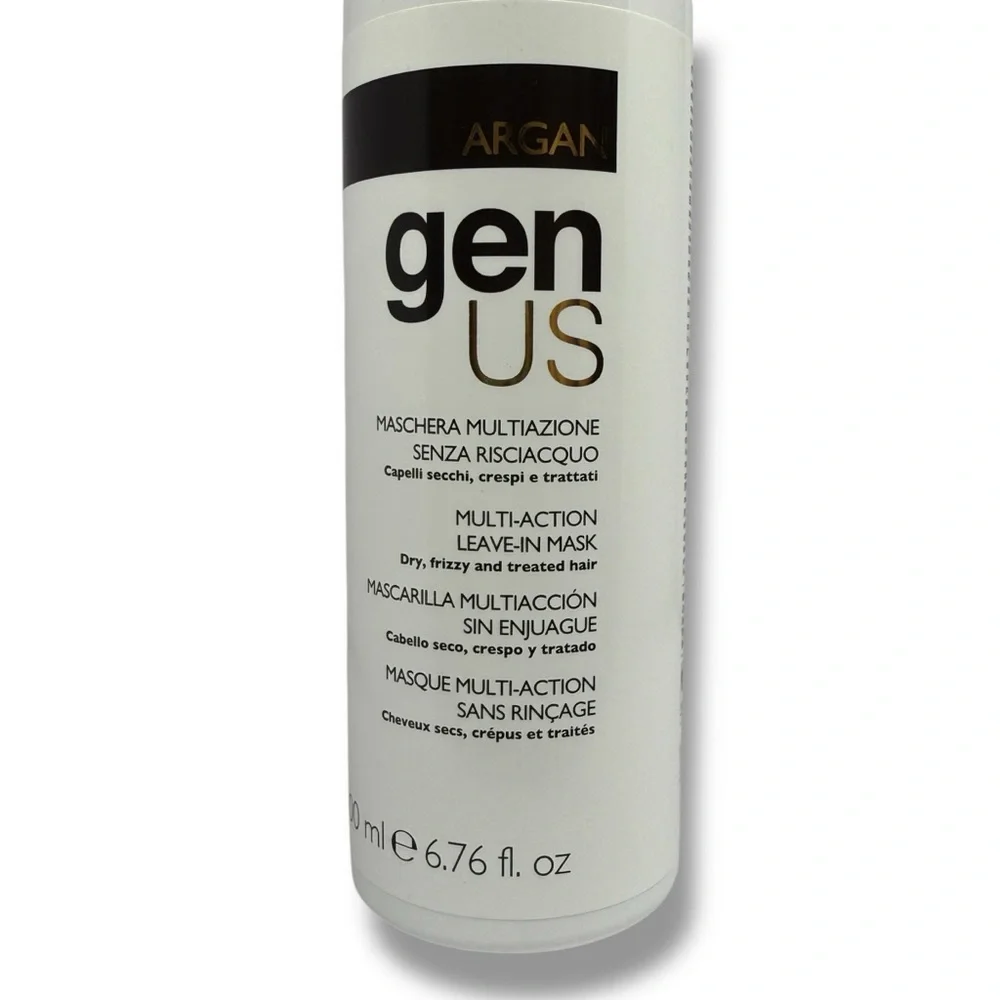 Genus Argan Hydrating Spray Hair Mask Leave-In‎ For Dry, Frizzy Hair 6.76 fl oz